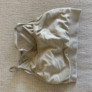 Gymshark light green sports bra